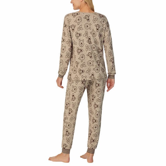 Disney Winnie the Pooh Lounge PJ Set 2-Piece NWT - Picture 3 of 15